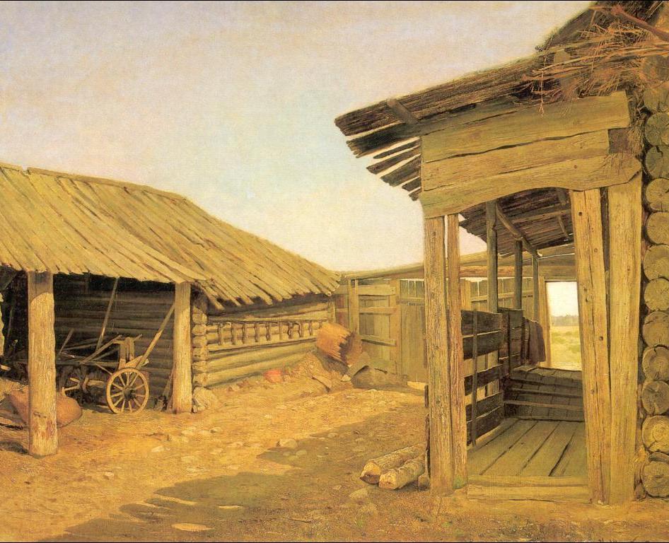 Ivan Shishkin Country Courtyard